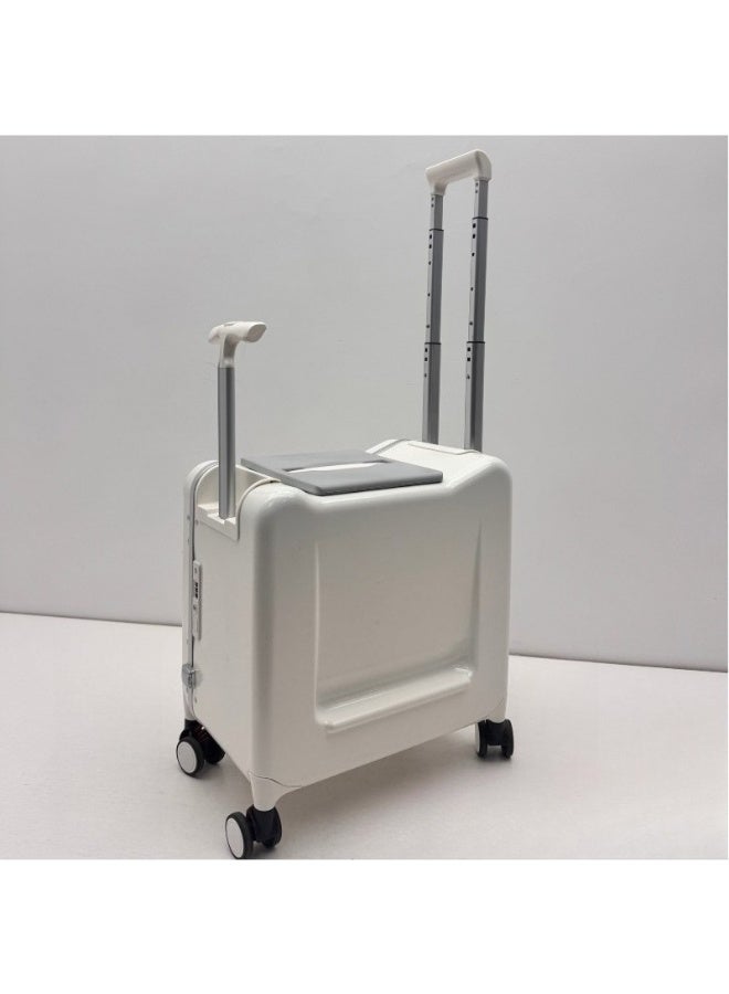 حقيبة أمتعة قابلة للتركيب، حقيبة سفر محمولة مزدوجة الاستخدام مقاس 20 بوصة، حقيبة سفر عالية التحمل للكمبيوتر الشخصي، أداة ممتعة للمشي للأطفال، عجلة دوارة محمولة قابلة للطي، حقيبة سفر بقفل كلمة مرور عالمي للرجال والنساء، حقيبة سفر، سفر عمل، سفر ترفيهي، إجازة في الهواء الطلق، متعددة الأغراض - Image 5